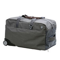 Weekender with Trolley, Light Grey